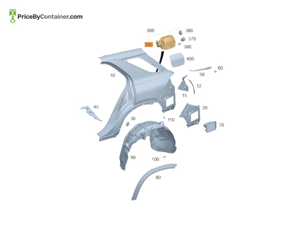 MERCEDES-BENZ 1676304405 — MERCEDES BENZ GENUINE SOCKET RECESS A1676304405
