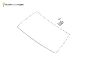 MERCEDES-BENZ 1676700602 — Mercedes-Benz Genuine WINDSHIELD FRONT 1676700602