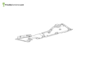 MERCEDES-BENZ 1676803100 — Mercedes-Benz Genuine FRONT SHIELD 1676803100