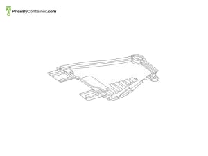 MERCEDES-BENZ 1676803807 — Mercedes-Benz Genuine FLOOR COVER 1676803807