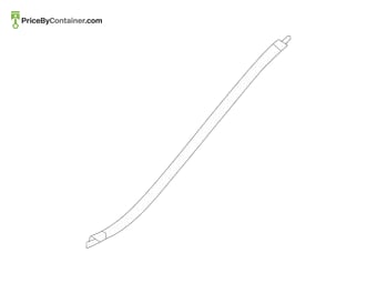 MERCEDES-BENZ 1676902108 — Mercedes-Benz Genuine WATER DEFLECTOR 1676902108