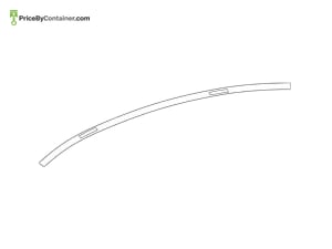 MERCEDES-BENZ 16769095009H93 — Mercedes-Benz Genuine TRIM ROOF 16769095009H93