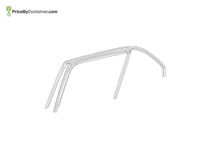 MERCEDES-BENZ 1676971800 — Mercedes-Benz Genuine EDGE GUARD 1676971800