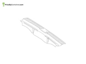 MERCEDES-BENZ 1676982901 — Mercedes-Benz Genuine RR MOULDING 1676982901