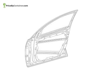 MERCEDES-BENZ 1677200500 — Mercedes-Benz Genuine DRIVER’S DOOR 1677200500