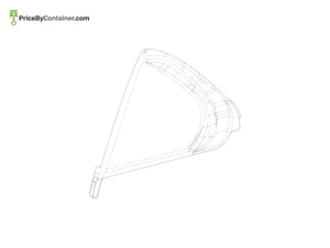 MERCEDES-BENZ 1677301408 — Mercedes-Benz Genuine SIDE WINDOW PANE 1677301408