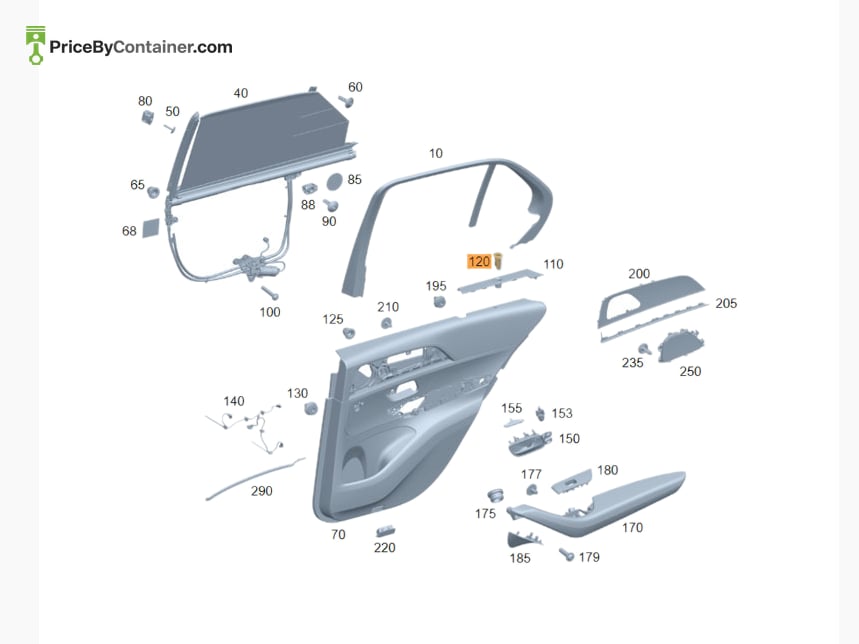 MERCEDES-BENZ 16776602009051 — MERCEDES BENZ GENUINE TRIM RING A16776602009051