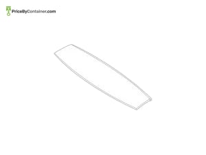 MERCEDES-BENZ 1677807400 — Mercedes-Benz Genuine SLIDING ROOF PANEL, GLASS 1677807400
