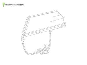 MERCEDES-BENZ 16781065059051 — Mercedes-Benz Genuine ROLLER SUNBLIND 16781065059051