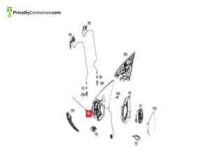MERCEDES-BENZ 1678108102 — Mercedes-Benz Genuine MIRROR FRAME 1678108102