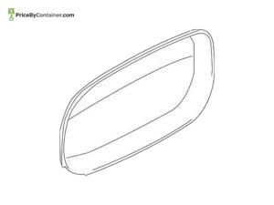 MERCEDES-BENZ 16781121009999 — Mercedes-Benz Genuine MIRROR SHELL 16781121009999