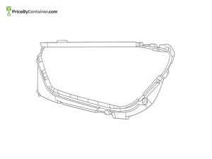MERCEDES-BENZ 1678260500 — Mercedes-Benz Genuine GASKET FOR LIGHT HOUSING 1678260500