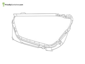 MERCEDES-BENZ 1678260600 — Mercedes-Benz Genuine GASKET FOR LIGHT HOUSING 1678260600