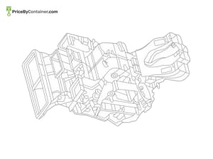 MERCEDES-BENZ 1678302605 — Mercedes-Benz Genuine DISTRIBUTOR HOUSING 1678302605