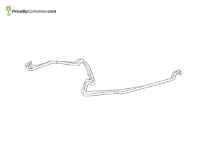 MERCEDES-BENZ 1678307803 — Mercedes-Benz Genuine AC LINE 1678307803
