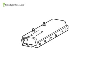 MERCEDES-BENZ 1678607501 — Mercedes-Benz Genuine KNEEBAG 1678607501