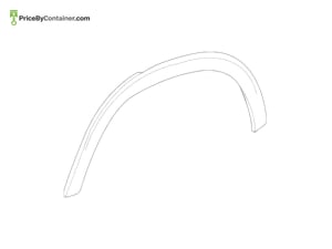 MERCEDES-BENZ 16788002059999 — Mercedes-Benz Genuine WHEEL ARCH COVER 16788002059999