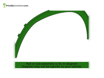 MERCEDES-BENZ 16788098049197 — MERCEDES BENZ GENUINE WHEEL ARCH COVER 16788098049197