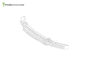 MERCEDES-BENZ 1678850504 — Mercedes-Benz Genuine IMPACT ABSORBER 1678850504