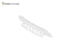 MERCEDES-BENZ 1678852604 — Mercedes-Benz Genuine GRILL 1678852604