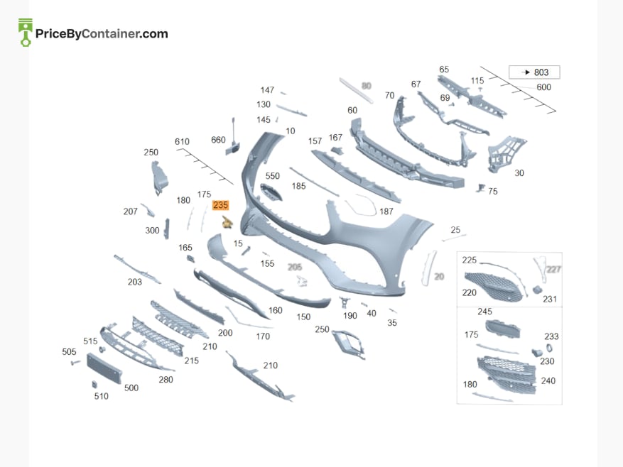 MERCEDES-BENZ 1678854707 — MERCEDES BENZ GENUINE MOUNT A1678854707