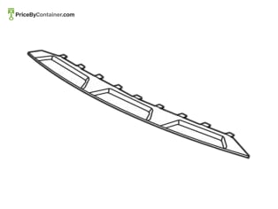 MERCEDES-BENZ 1678857010 — Mercedes-Benz Genuine AIR INLET GRILLE 1678857010