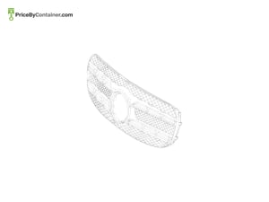 MERCEDES-BENZ 1678881200 — Mercedes-Benz Genuine PROTECTIVE GRILLE 1678881200