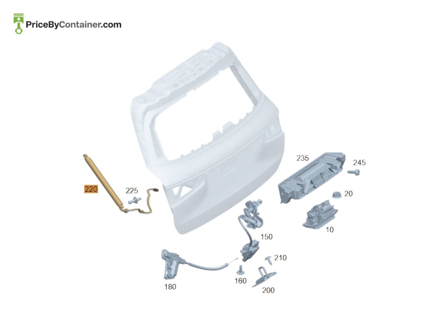 MERCEDES-BENZ 167890120064 — MERCEDES BENZ GENUINE DRIVE SPINDLE A167890120064