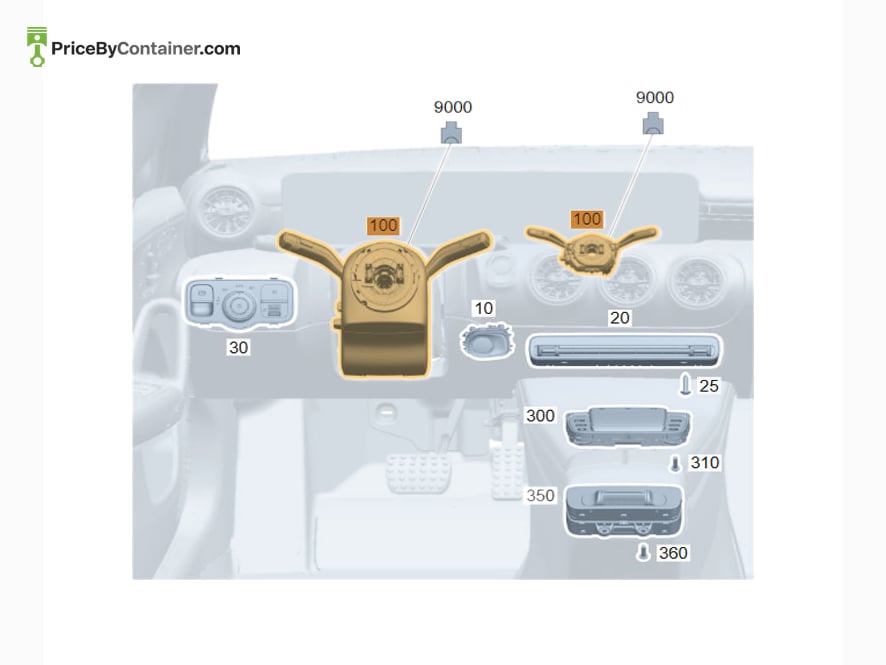 MERCEDES-BENZ 16790007339051 — MERCEDES BENZ GENUINE CONTROL UNIT A16790007339051