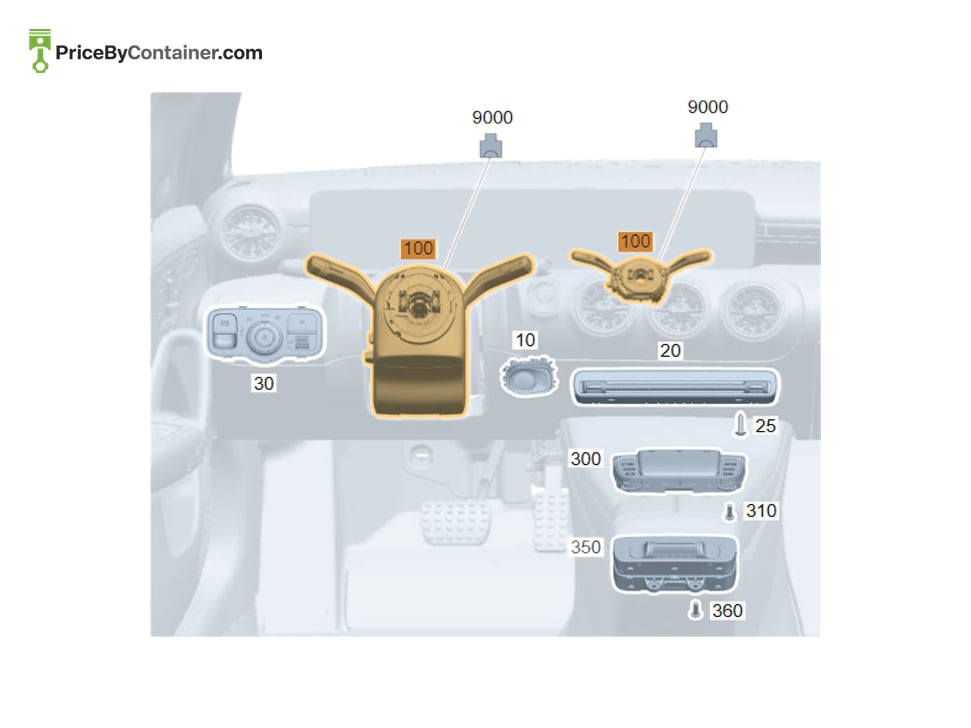 MERCEDES-BENZ 16790008289051 — MERCEDES BENZ GENUINE CONTROL UNITE A16790008289051
