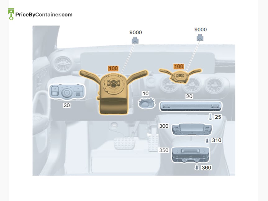 MERCEDES-BENZ 16790009289051 — MERCEDES BENZ GENUINE CONTROL UMIT A16790009289051