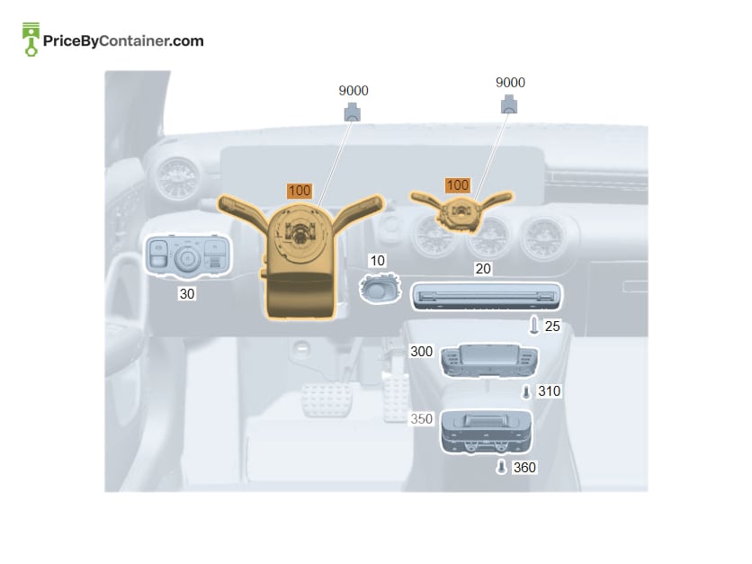 MERCEDES-BENZ 16790010289051 — MERCEDES BENZ GENUINE CONTROL UNIT COMPLETE A16790010289051