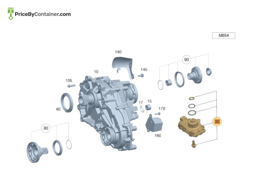MERCEDES-BENZ 1679001719 — MERCEDES BENZ GENUINE CONTROL UNIT COMPLETE A1679001719