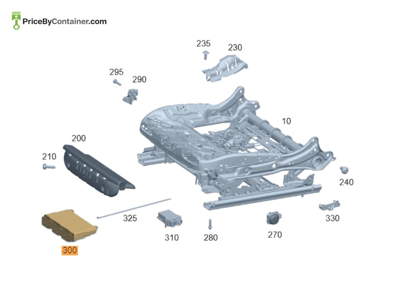 MERCEDES-BENZ 1679005319 — MERCEDES BENZ GENUINE CONTROL MODULE A1679005319