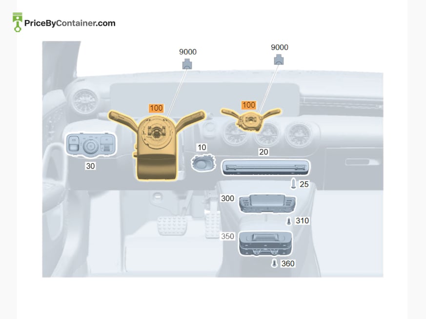 MERCEDES-BENZ 16790071108T92 — MERCEDES BENZ GENUINE CONTROL UNIT COMPLETE A16790071108T92