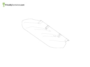 MERCEDES-BENZ 16792001028V06 — Mercedes-Benz Genuine OUTER COVER RR SEAT CUSH 16792001028V06