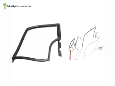 MERCEDES-BENZ 1687250266 — DESCRIPTION Mercedes-Benz Genuine Original New Front Door Window Right Sealing 1687250266
