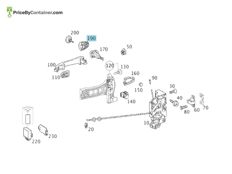 MERCEDES-BENZ 1687660056 — MERCEDES BENZ GENUINE COVER A1687660056