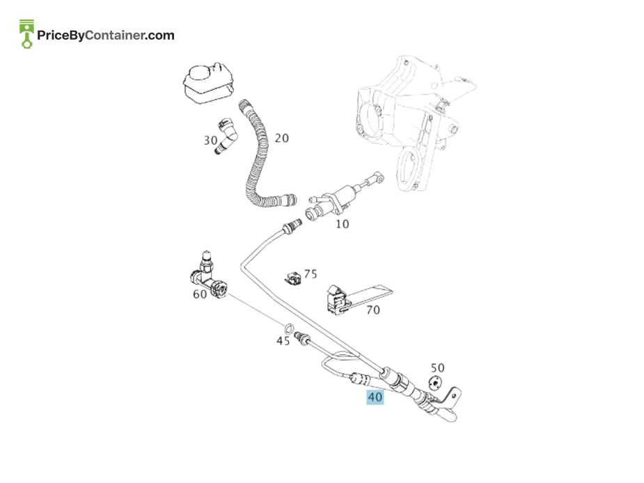 MERCEDES-BENZ 1692901413 — MERCEDES BENZ GENUINE LINE A1692901413