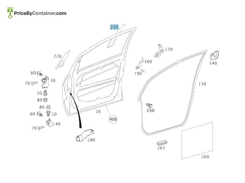 MERCEDES-BENZ 16969853309C26 — MERCEDES BENZ GENUINE COVER A16969853309C26