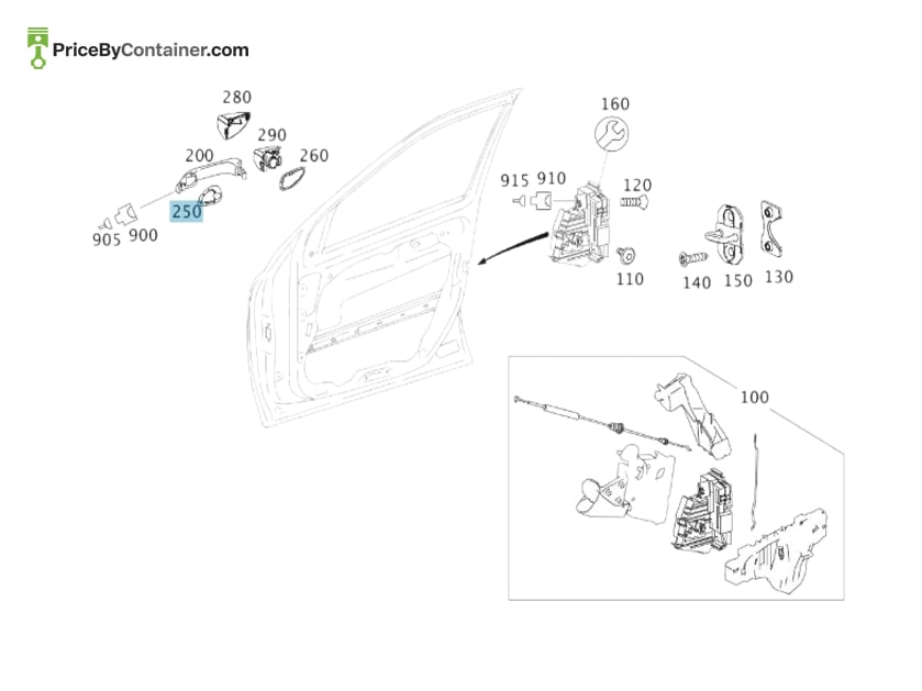MERCEDES-BENZ 1697660005 — MERCEDES BENZ GENUINE INTERMEDIATE LAYER A1697660005