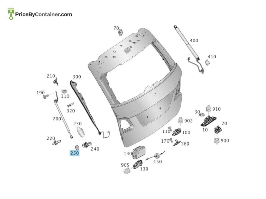 MERCEDES-BENZ 1698891295 — MERCEDES BENZ GENUINE INTERMEDIATE LAYER A1698891295