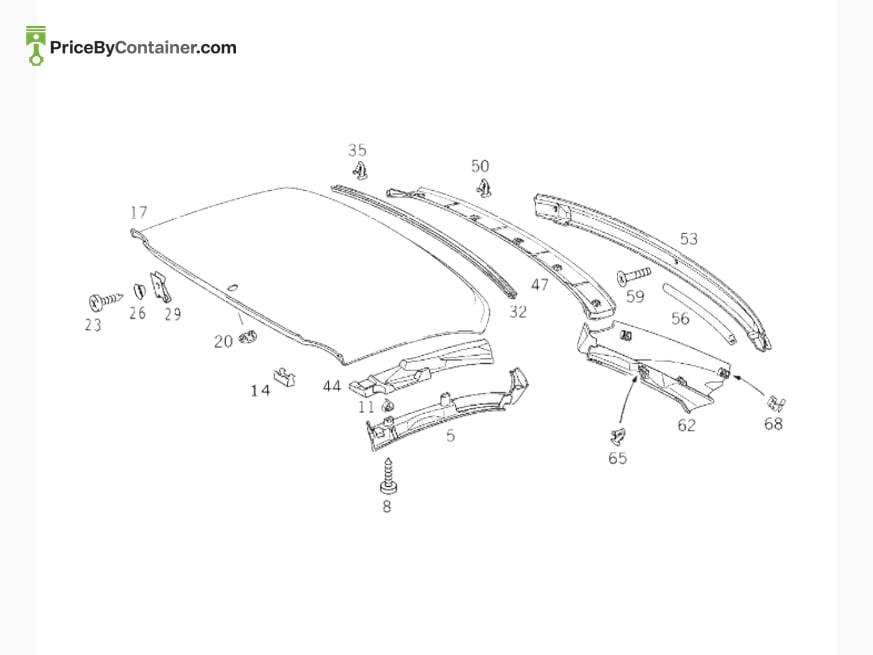 MERCEDES-BENZ 1706940192 — MERCEDES BENZ GENUINE DAMPENING A1706940192