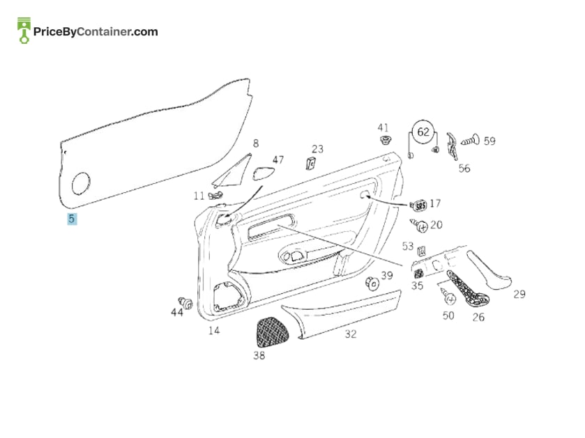 MERCEDES-BENZ 1707270030 — MERCEDES BENZ GENUINE SEAL A1707270030