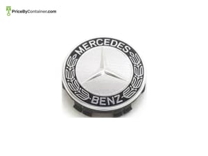 MERCEDES-BENZ 17140001259040 — Mercedes-Benz Genuine WHEEL CAP BLACK 17140001259040