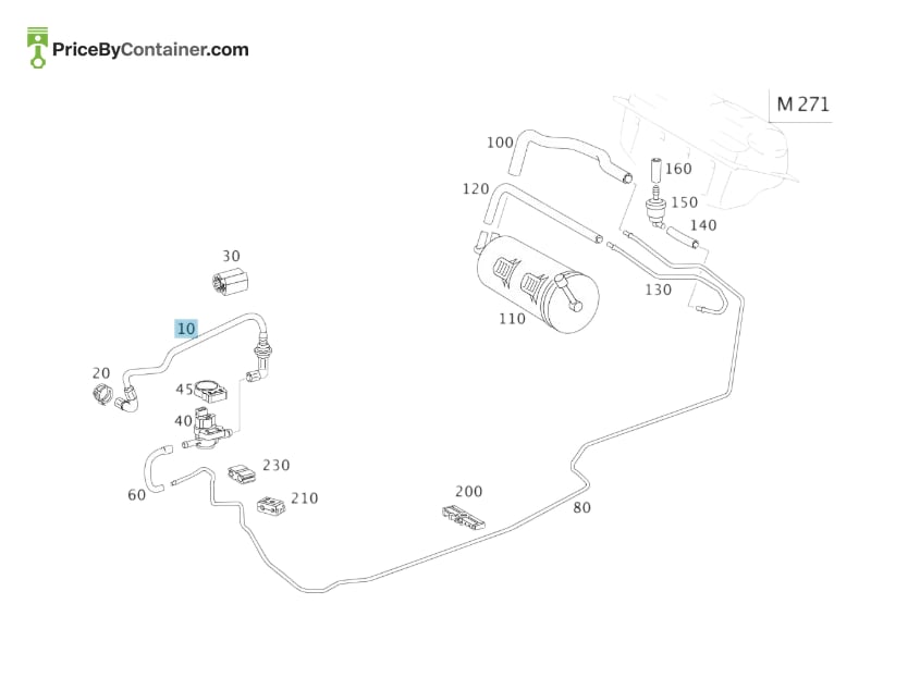 MERCEDES-BENZ 1714700264 — MERCEDES BENZ GENUINE LINE A1714700264