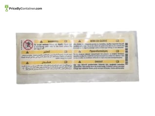 MERCEDES-BENZ 1718176820 — MERCEDES BENZ GENUINE INFORMATION LABEL 1718176820