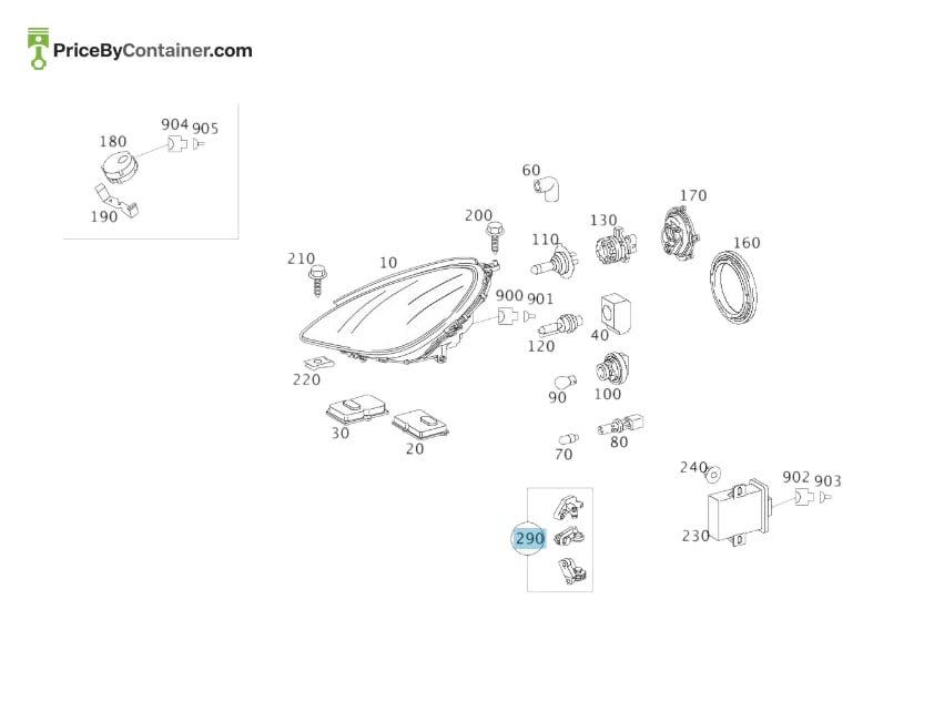 MERCEDES-BENZ 1718200514 — MERCEDES BENZ GENUINE BRACKET A1718200514