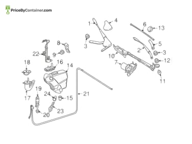 MERCEDES-BENZ 1718202242 — Mercedes-Benz Genuine MOTOR 1718202242