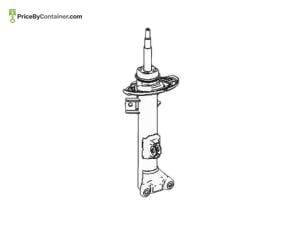 MERCEDES-BENZ 1723200630 — Mercedes-Benz Genuine FR SHOCK AB 1723200630